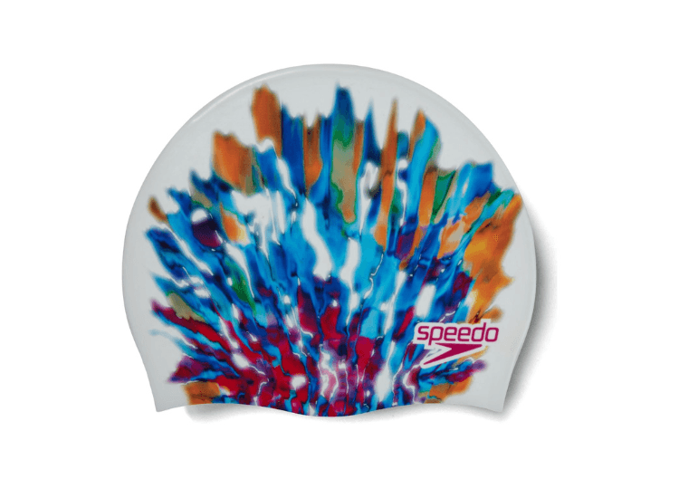 Gorro Natación Speedo Digital Printed Multi White