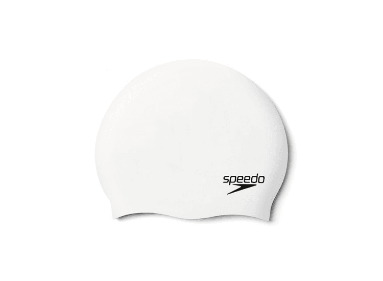 Gorro Natación Speedo Plain Flat Blanco
