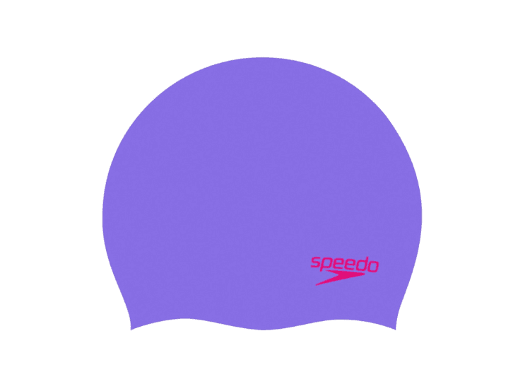 Gorro Natación Speedo Plain Moulded Junior Purple Red Gorro Natación Speedo Plain Moulded Junior Purple Red