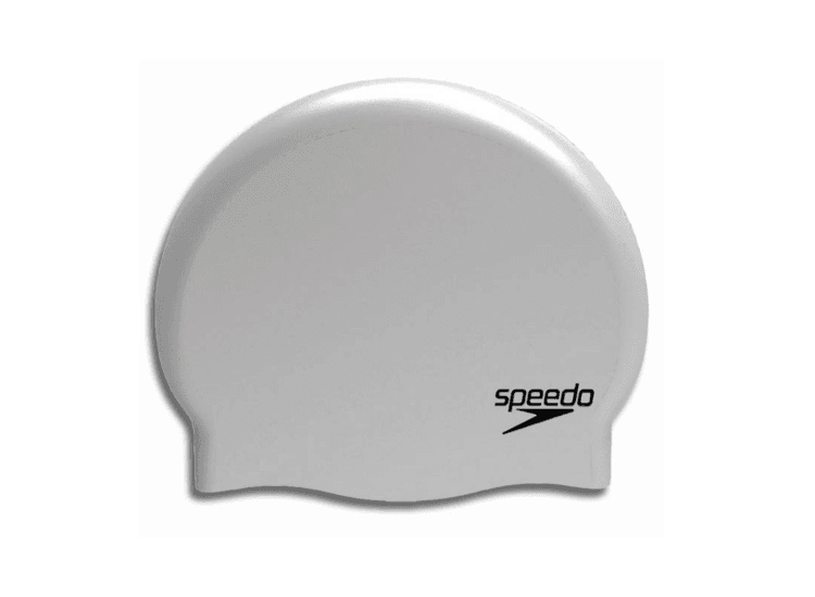 Gorro Natación Speedo Plain Moulded Plata Gorro Natación Speedo Plain Moulded Plata