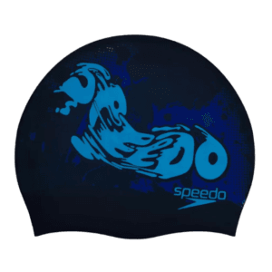 Gorro Natación Speedo Slogan Printed Junior Blue Blue