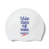 Gorro Natación Speedo Slogan Printed White Gorro Natación Speedo Slogan Printed White