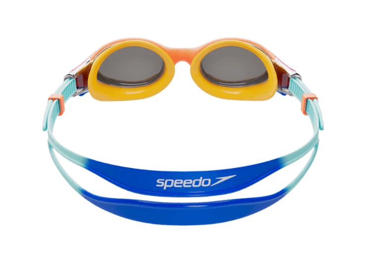 Lente Natación Speedo Biofuse 2.0 Mirror Junior Orange Blue
