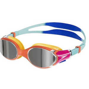 Lente Natación Speedo Biofuse 2.0 Mirror Junior Orange Blue