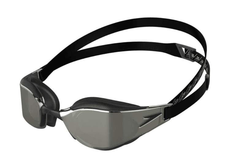 Lente Natación Speedo Fastskin Hyper Elite Mirror Black Silver