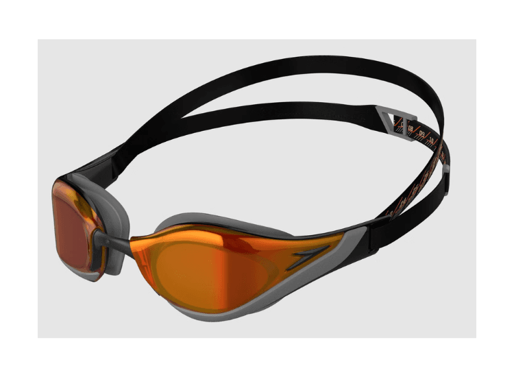 Lente Natación Speedo Fastskin Pure Focus Mirror Negro Rojo Lente Natación Speedo Fastskin Pure Focus Mirror Negro Rojo