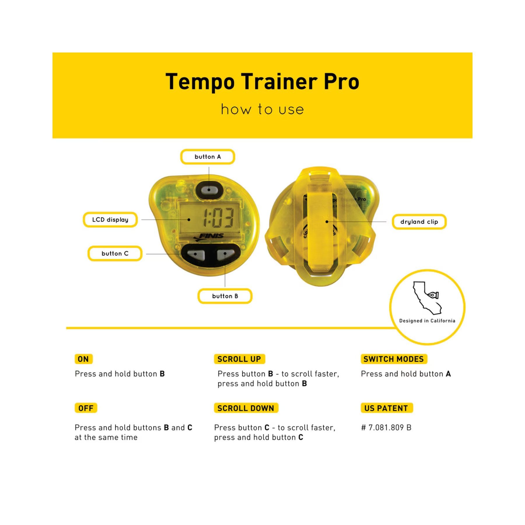 Tempo Trainer Pro Finis